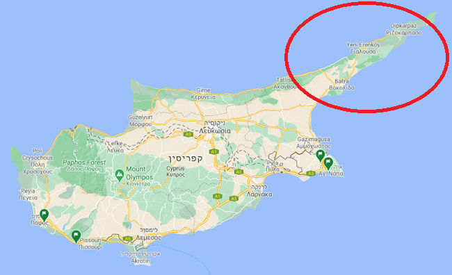 חצי האי קרפז בצפון קפריסין