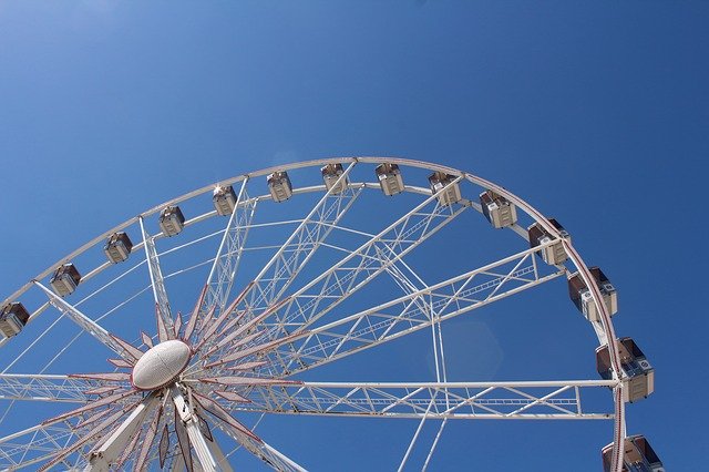 גלגל ענק בלונה פארק של פאפוס